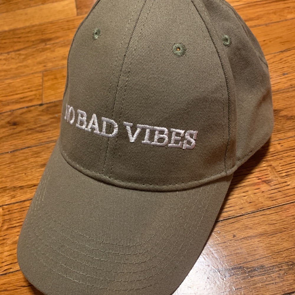 “NO BAD VIBES” Baseball Hat